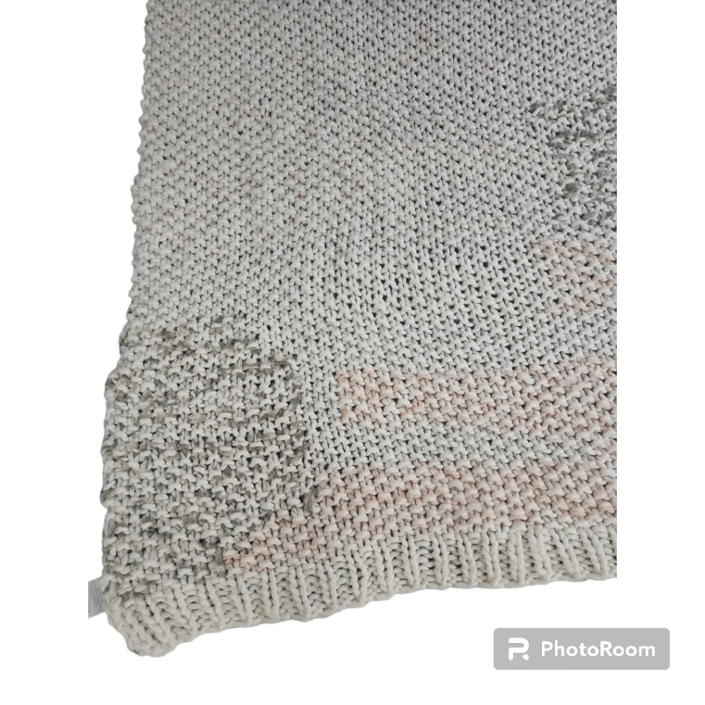 West Elm Chunky Knit Throw